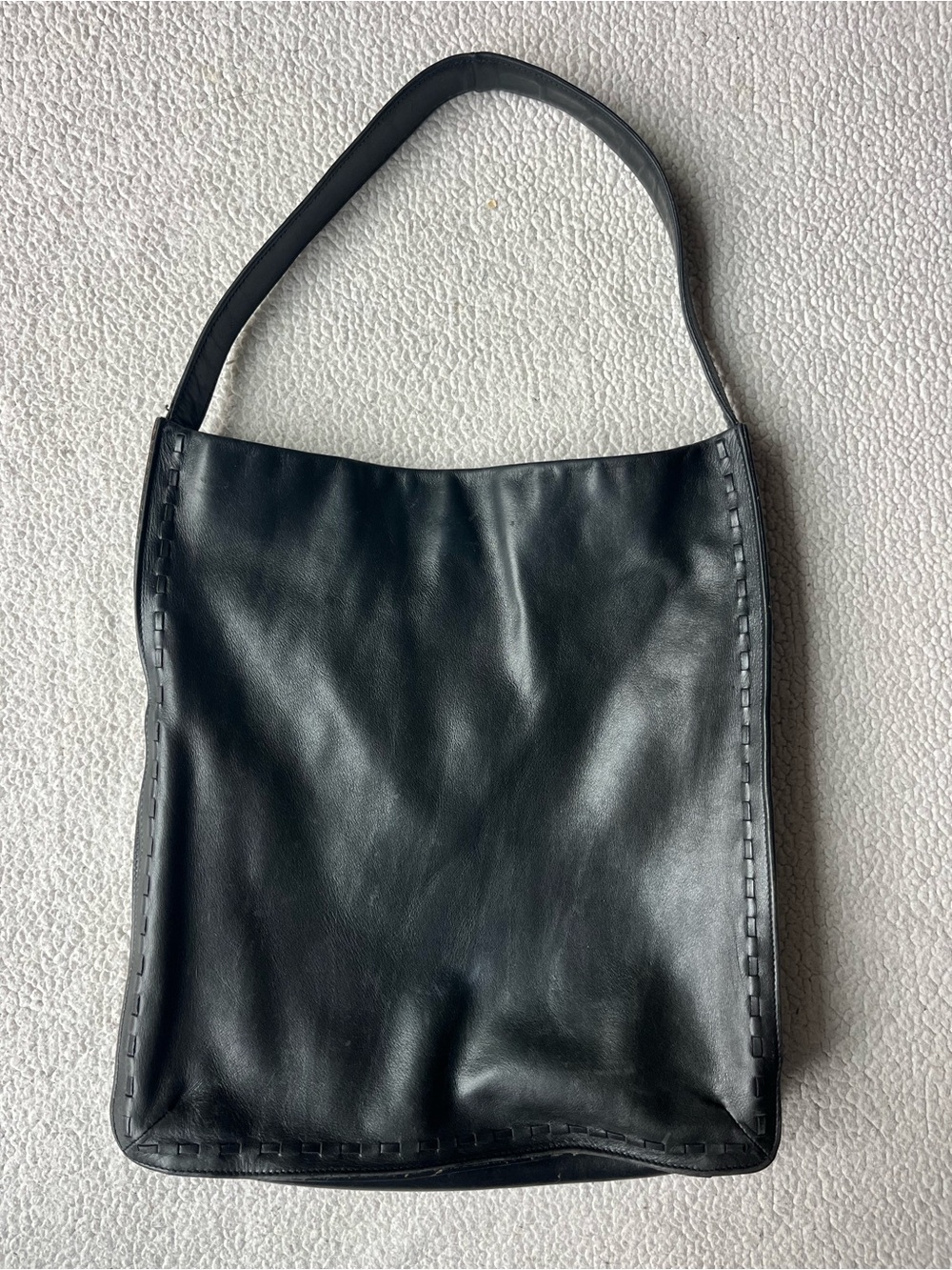 Coach West End Large Black Shoulder Tote Bag Leather